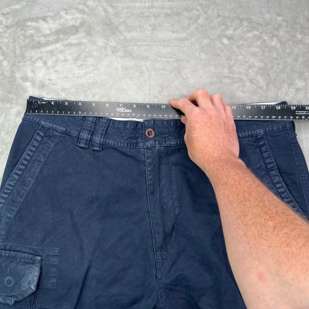 Polo Ralph Lauren Classic Polo Chino‎ Cargo Shorts Mens 38 Navy Cotton Twill 10
